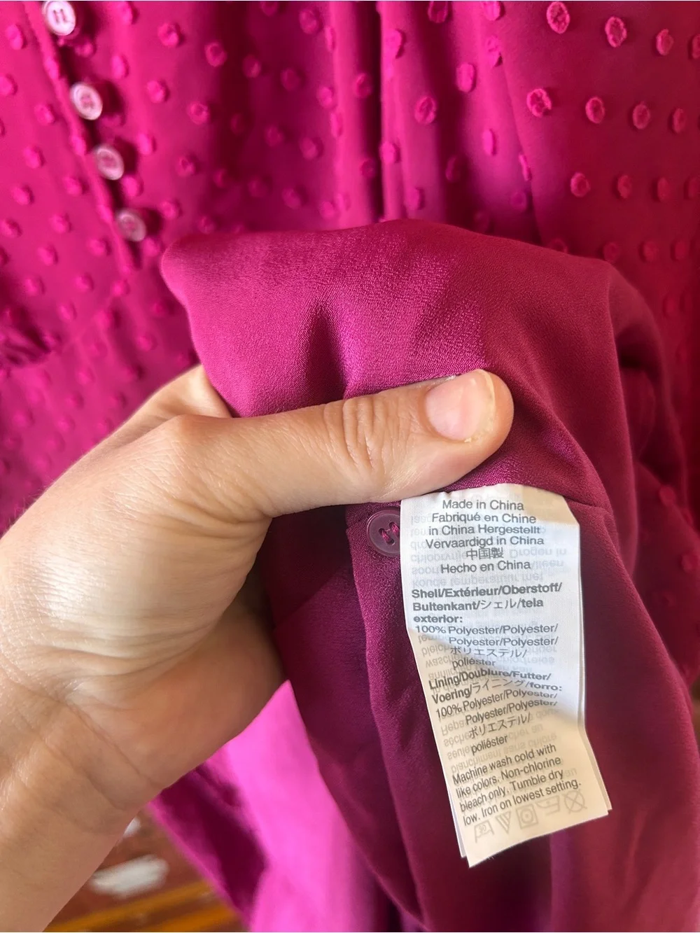 J. Crew Magenta Off-Shoulder Tiered Maxi Dress